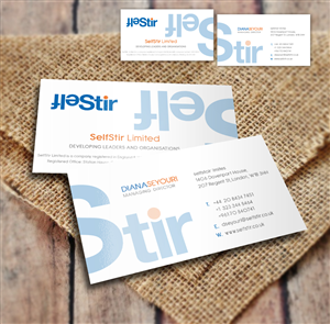 Business Card Design by a7mddz for SelfStir Limited | Design: #3703761