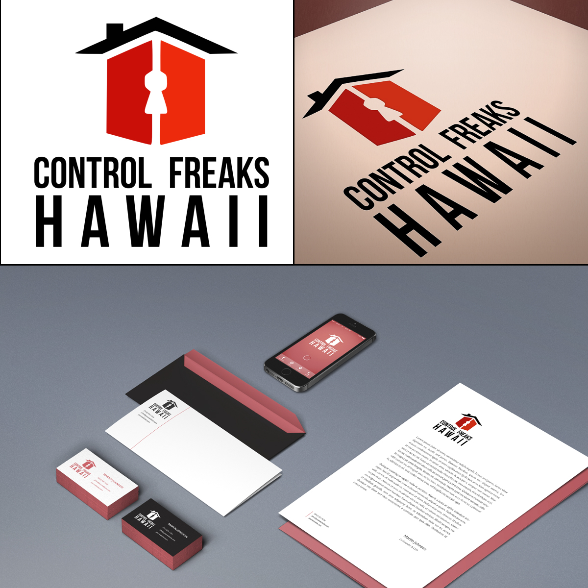 Logo Design by Sorin Nuta for Control Freaks Hawaii | Design #3706345