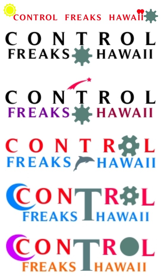 Logo Design by Alex for Control Freaks Hawaii | Design #3720017