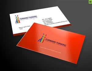 Business Card Design by designgreen for Forward Thinking EDU | Design: #976059