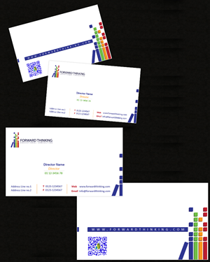 Design de Carte de Visite par Best Design Hub pour Forward Thinking EDU | Design : #972582