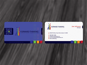 Design de Carte de Visite par diRtY.EMM pour Forward Thinking EDU | Design : #972523
