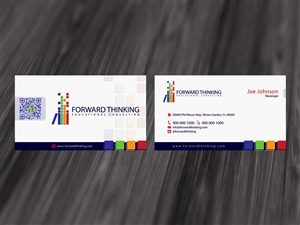 Design de Carte de Visite par diRtY.EMM pour Forward Thinking EDU | Design : #976680