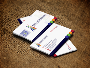 Design de Carte de Visite par diRtY.EMM pour Forward Thinking EDU | Design : #977989