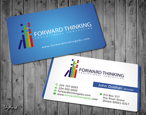 Business Card Design by SKYdesign for Forward Thinking EDU | Design: #974990
