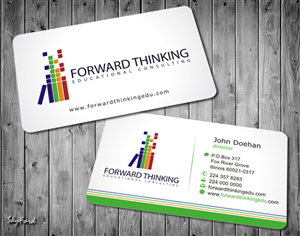 Design de Carte de Visite par SKYdesign pour Forward Thinking EDU | Design : #975003