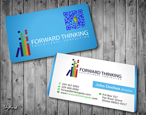 Design de Carte de Visite par SKYdesign pour Forward Thinking EDU | Design : #975524
