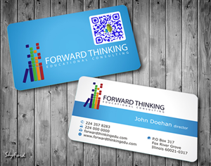 Business Card Design by SKYdesign for Forward Thinking EDU | Design: #975527