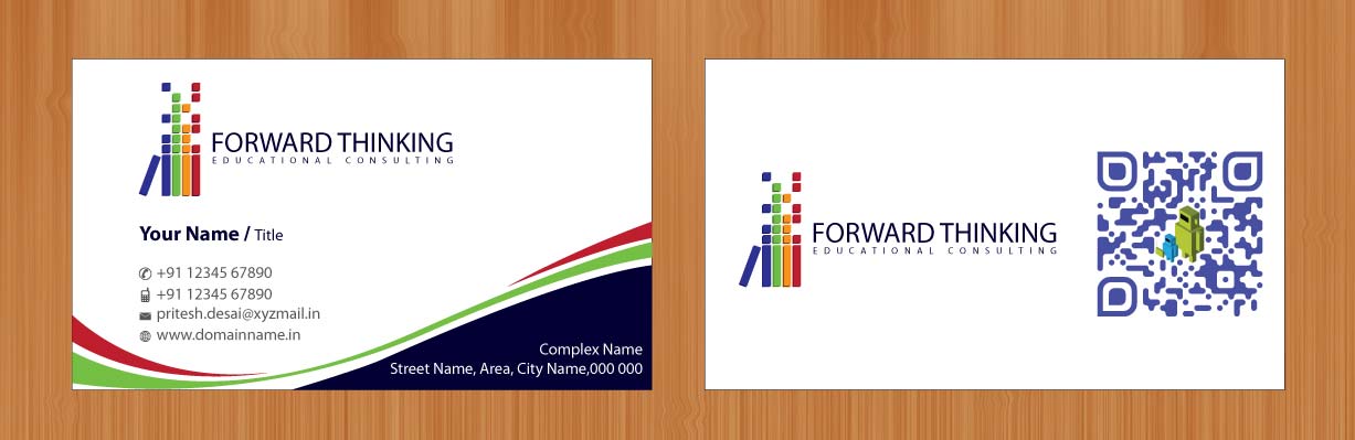 Design de Carte de Visite par Sbss pour Forward Thinking EDU | Design #974451