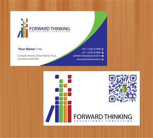 Business Card Design by Sbss for Forward Thinking EDU | Design: #974452