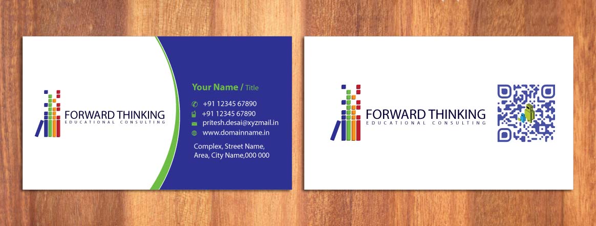 Design de Carte de Visite par Sbss pour Forward Thinking EDU | Design #974770