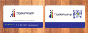 Business Card Design by Sbss for Forward Thinking EDU | Design: #974773
