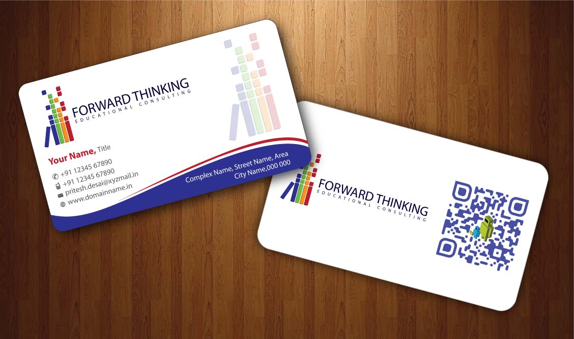 Business Card Design by Sbss for Forward Thinking EDU | Design #974787