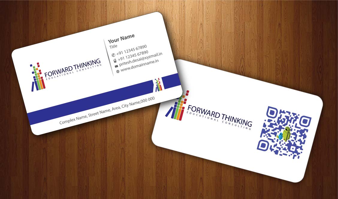 Business Card Design by Sbss for Forward Thinking EDU | Design #974789
