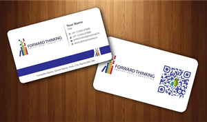 Business Card Design by Sbss for Forward Thinking EDU | Design: #974789
