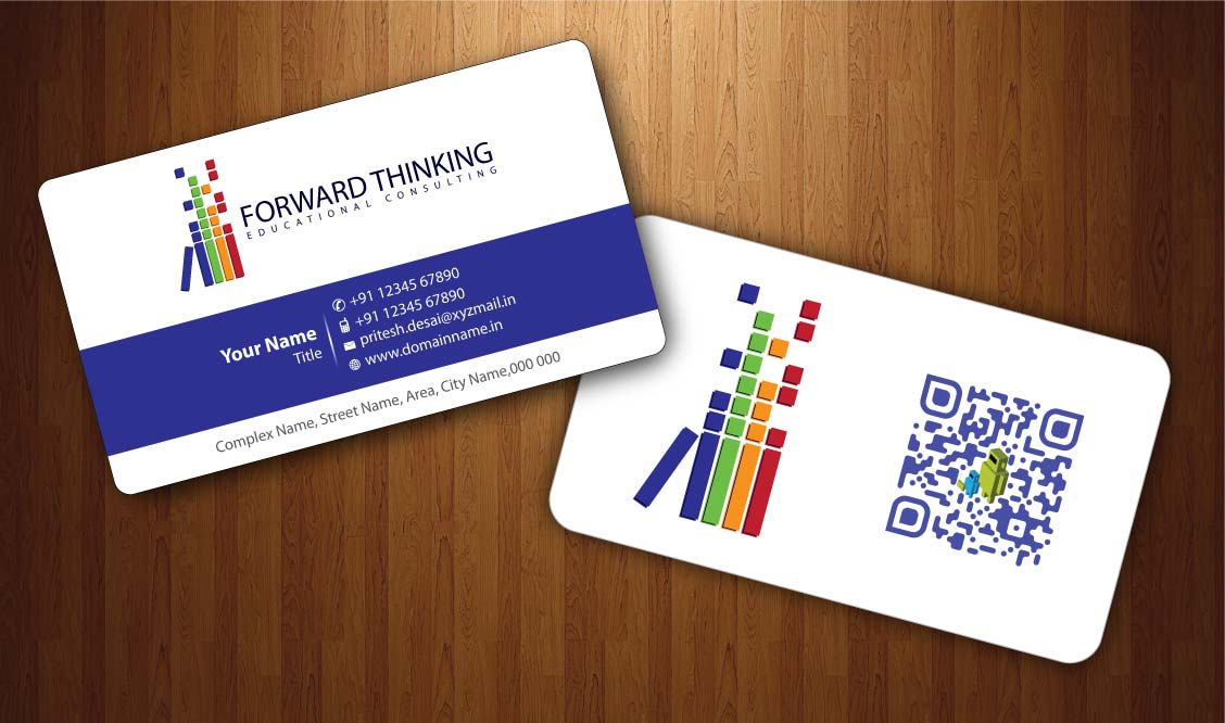 Business Card Design by Sbss for Forward Thinking EDU | Design #974792