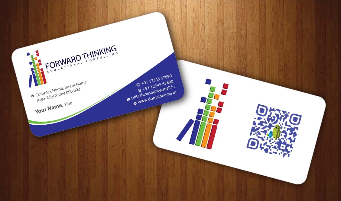 Business Card Design by Sbss for Forward Thinking EDU | Design #974795
