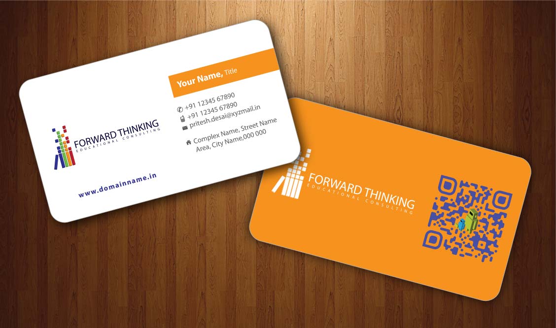 Business Card Design by Sbss for Forward Thinking EDU | Design #974800
