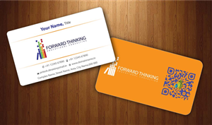 Business Card Design by Sbss for Forward Thinking EDU | Design: #974801