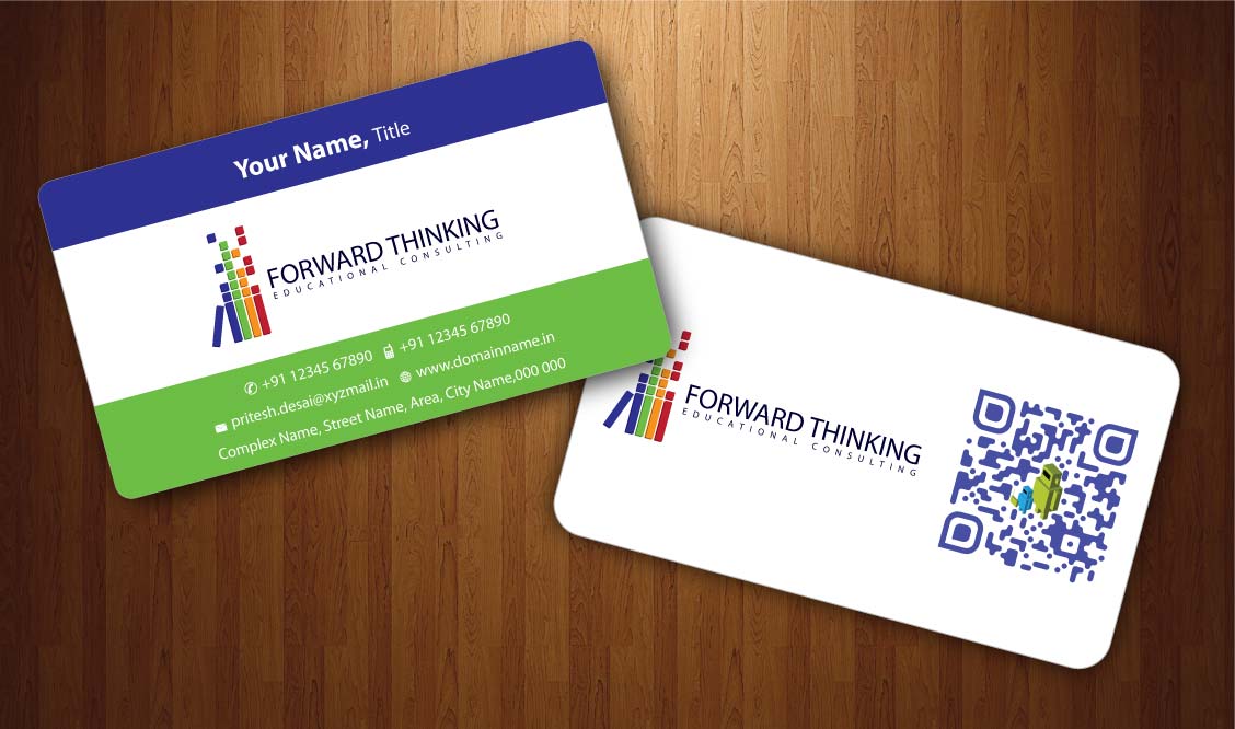 Business Card Design by Sbss for Forward Thinking EDU | Design #974802