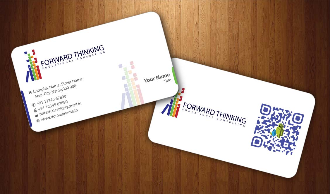 Business Card Design by Sbss for Forward Thinking EDU | Design #974803