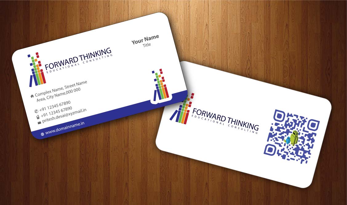 Visitenkarten-Design von Sbss für Forward Thinking EDU | Design #974804