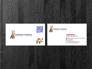 Design de Carte de Visite par Atvento Graphics pour Forward Thinking EDU | Design : #973130