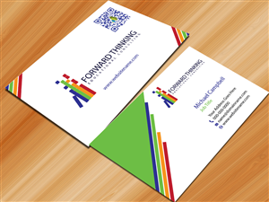 Design de Carte de Visite par Sarmishtha Chattopadhyay_loginchange pour Forward Thinking EDU | Design : #975177