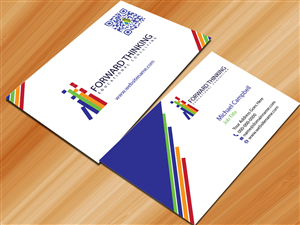 Design de Carte de Visite par Sarmishtha Chattopadhyay_loginchange pour Forward Thinking EDU | Design : #975220