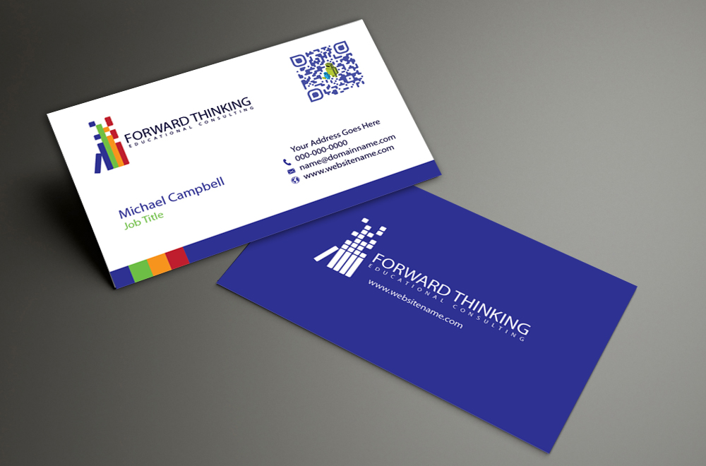 Design de Carte de Visite par Sarmishtha Chattopadhyay_loginchange pour Forward Thinking EDU | Design #976238