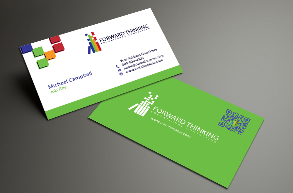 Design de Carte de Visite par Sarmishtha Chattopadhyay_loginchange pour Forward Thinking EDU | Design #976320