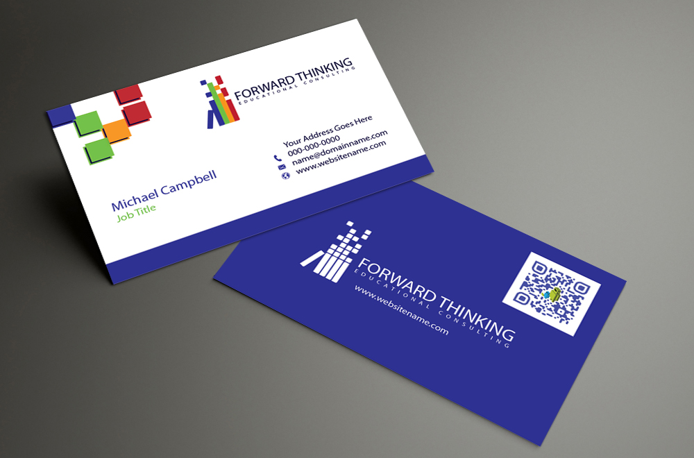 Design de Carte de Visite par Sarmishtha Chattopadhyay_loginchange pour Forward Thinking EDU | Design #976329