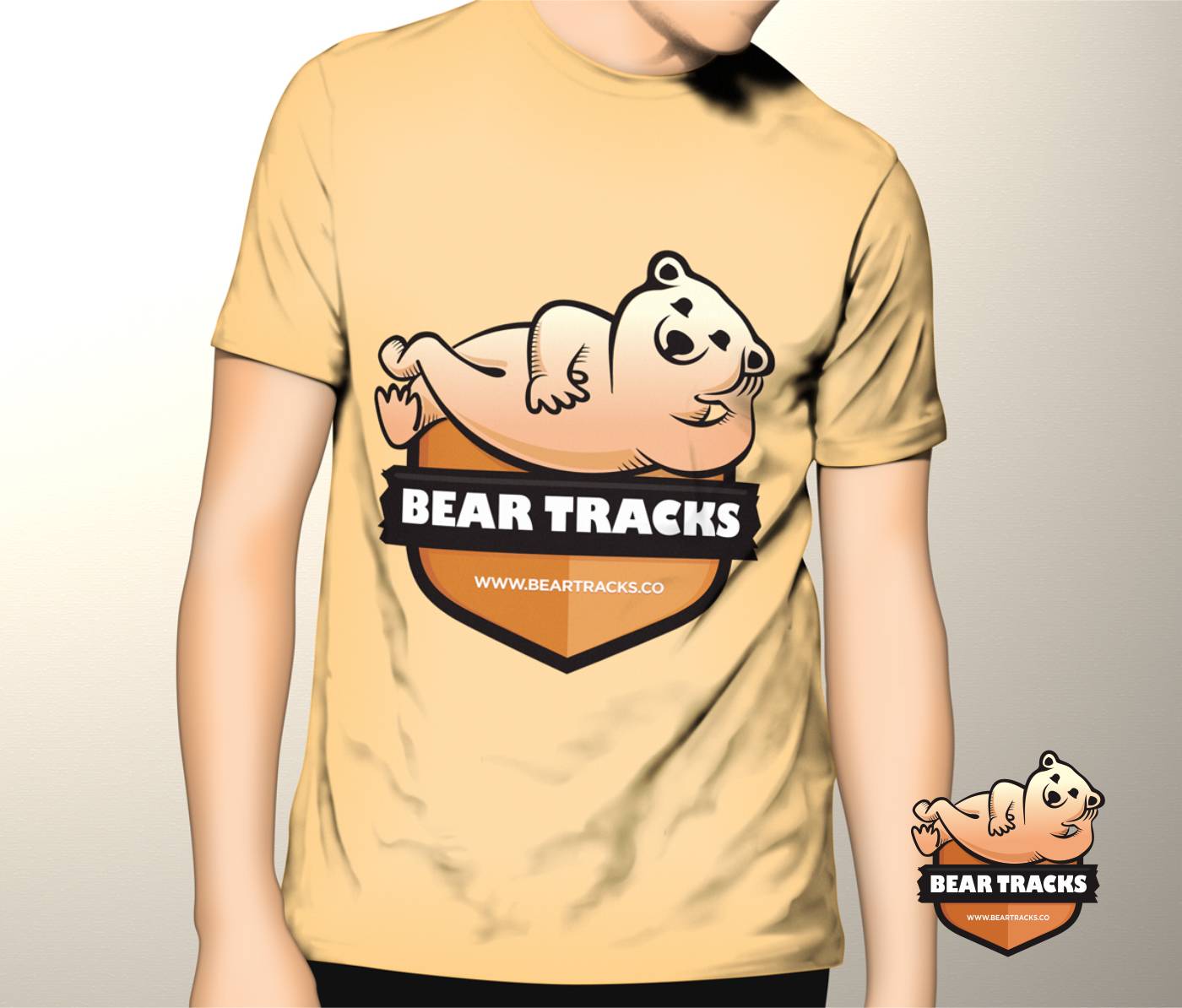 Diseño de Logo por DDD para Bear Tracks  | Diseño #3707194