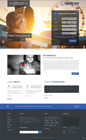 Web Design by pb for this project | Design: #3738790