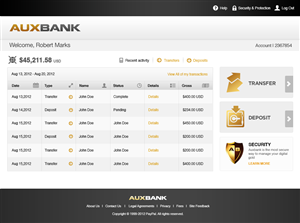 xaubank.com | Web Design by Robert Marks