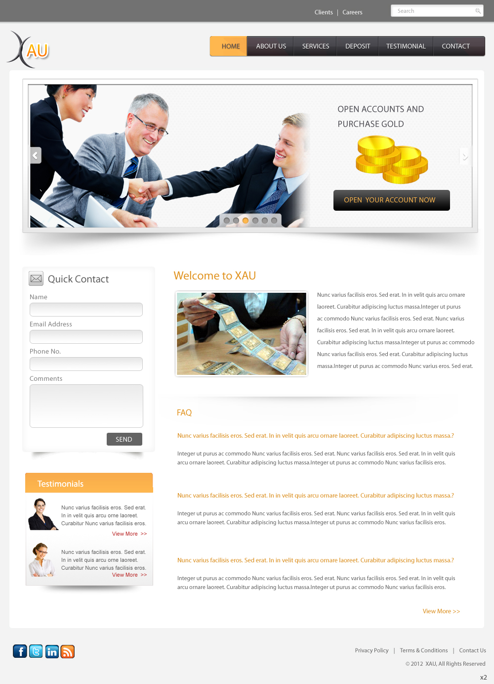 Web Design by pb for this project | Design #997605