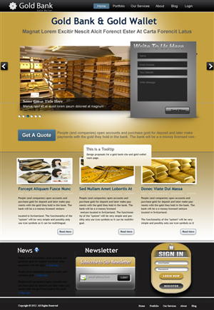 Diseño Web por Asad Ali para este proyecto | Diseño: #984901