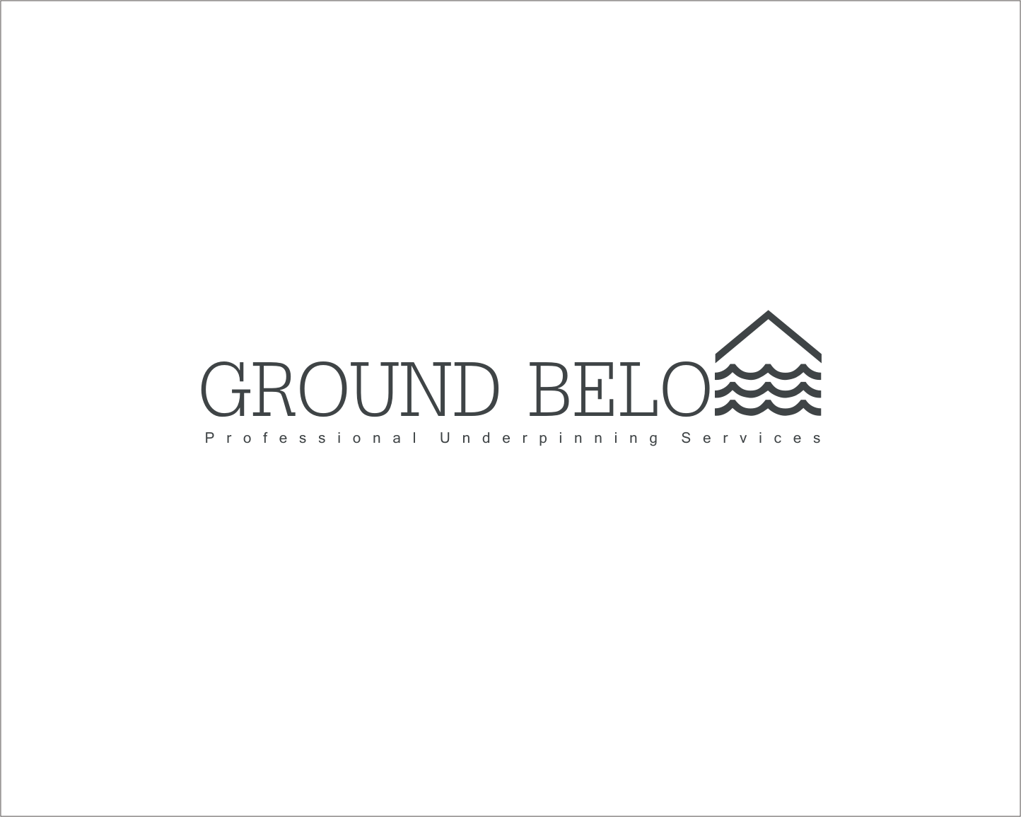 Logo Design by Asif Khan for Ground below | Design #3735780