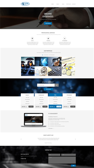 Web Design par aarsita pour CB Services | Design #3755507