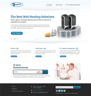 Diseño Web por Mayank Patel para CB Services | Diseño: #3738984