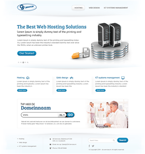 Diseño Web por Mayank Patel para CB Services | Diseño: #3741616