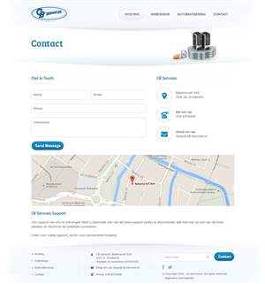 Diseño Web por Mayank Patel para CB Services | Diseño: #3758266