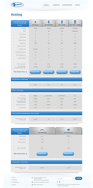 Diseño Web por Mayank Patel para CB Services | Diseño: #3772572