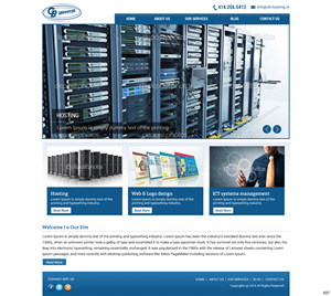 Diseño Web por pb para CB Services | Diseño: #3721663