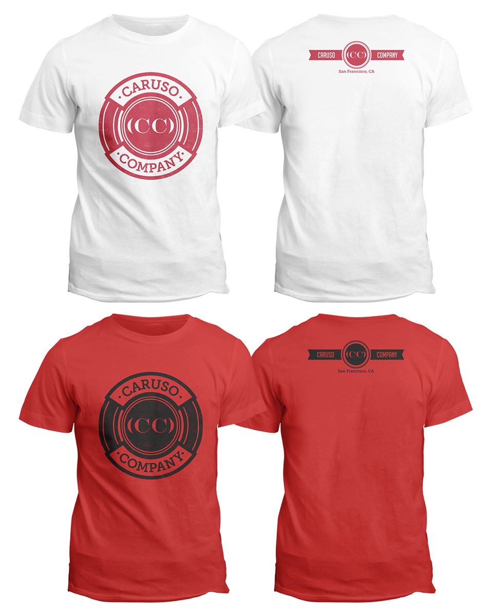T-shirt Design by Rockalight for Caruso Company | Design #3766463