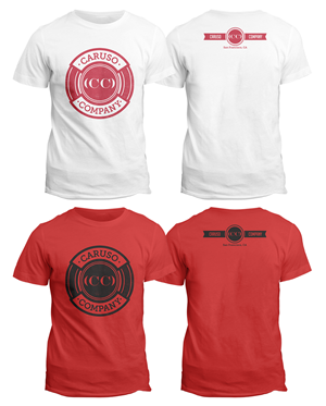 T-shirt Design by Rockalight for Caruso Company | Design: #3766463