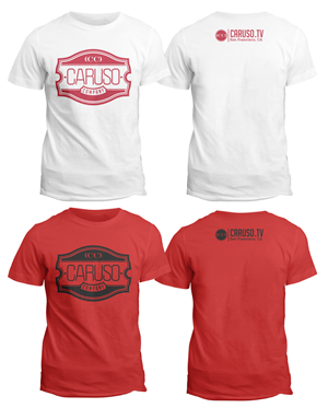 T-shirt Design by Rockalight for Caruso Company | Design: #3780195
