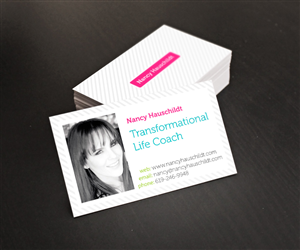 Business Card Design by Reverie Studio for Nancy Hauschildt Life Coaching | Design: #3736453