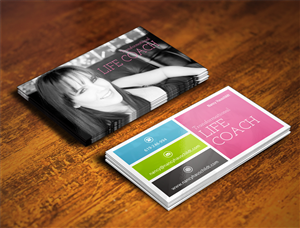 Business Card Design by INDIAN_Ashok for Nancy Hauschildt Life Coaching | Design: #3708476