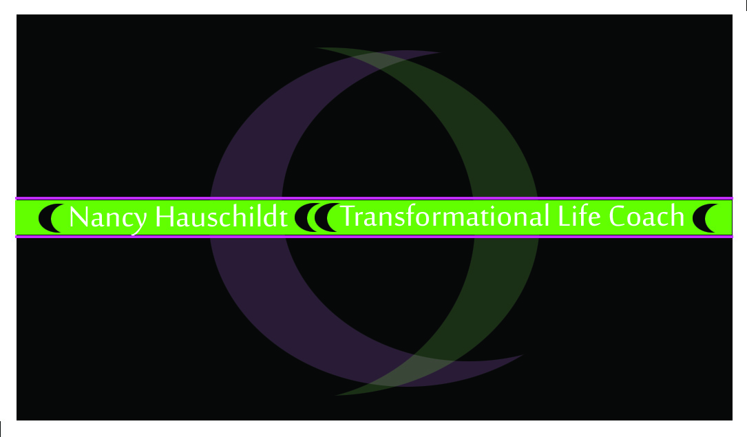 Business Card Design by HK Grafix for Nancy Hauschildt Life Coaching | Design #3717620